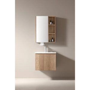 KQ-S2160 瓷盆不鏽鋼浴櫃組/寬60CM