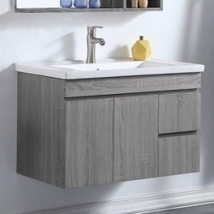 KQ-S2685 瓷盆不鏽鋼浴櫃組/寬81CM