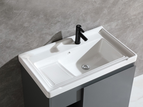 KQ-S888/8888 洗衣槽不鏽鋼櫃組/寬80CM:圖片 3