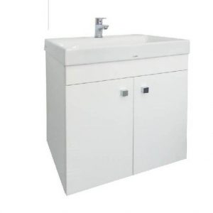 TOTO LW1616CTW 瓷盆PVC防水浴櫃組/寬60公分