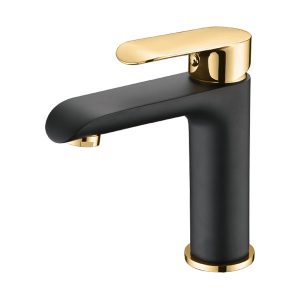 TD-911 面盆龍頭-黑金