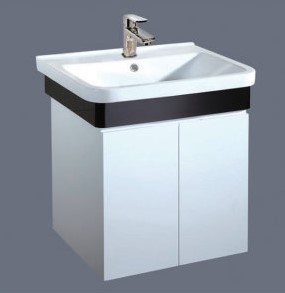 卡尼斯AR-6066A - 瓷盆PVC防水浴櫃組/寬60公分