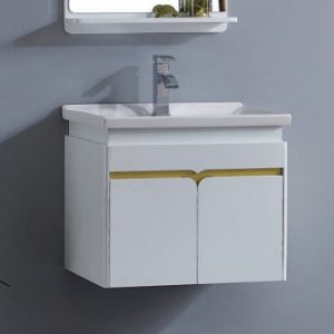 卡尼斯/KARNS AR-280 - 瓷盆PVC防水浴櫃組/寬61公分