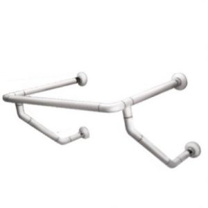 LB900B2-65 ABS-抗菌W型面盆扶手