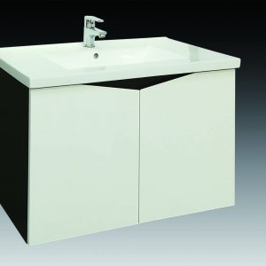 LB9060RFW 中邊瓷盆PVC防水浴櫃組/寬60公分