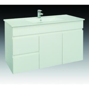 LB9100ED 瓷盆PVC防水浴櫃組/寬101公分