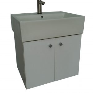 LB7295 瓷盆PVC防水浴櫃組/寬59公分