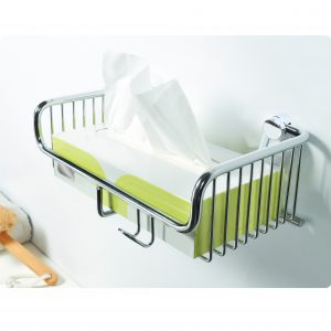 600-82 不鏽鋼衛生紙籃/寬27公分