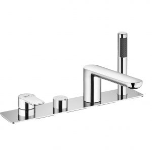 D-8034 四件式浴缸龍頭-附面板