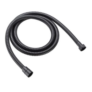TAP-01580025 不鏽鋼淋浴軟管/黑 -長150公分