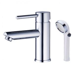 TAP-100029 二用面盆及淋浴龍頭-白色蓮蓬頭