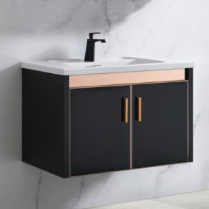 KQ-S3080 瓷盆不鏽鋼浴櫃組/寬81CM