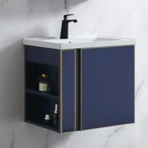 KQ-S3161/S3162 瓷盆不鏽鋼浴櫃組/寬61CM