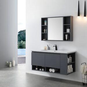 KQ-S3212 不鏽鋼浴櫃組/寬120CM/右開放