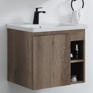 KQ-S2164 瓷盆不鏽鋼浴櫃組/寬61CM