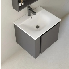 KQ-S3260 瓷盆不鏽鋼浴櫃組/寬60CM