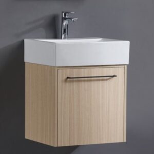 卡尼斯AR-7190-03 瓷盆PVC防水浴櫃組(木紋)/寬53公分