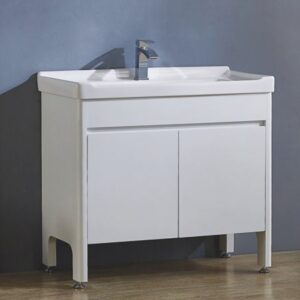 卡尼斯BR-805 瓷盆PVC防水洗衣櫃/寬82公分