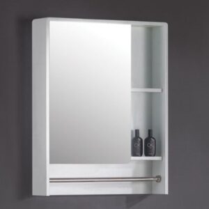 卡尼斯/KARNS D-08 PVC防水鏡櫃(白)/寬60公分