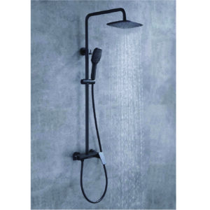 CB-3420 簡約大淋浴花灑龍頭(黑)