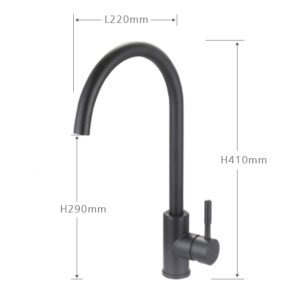 CB-7035B 立式龍頭(黑)