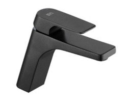 KQ-S8010-3 不鏽鋼面盆龍頭-霧黑