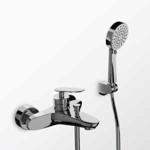 S5382401-TW 海廷頓-捷克單把掛牆淋浴浴缸龍頭