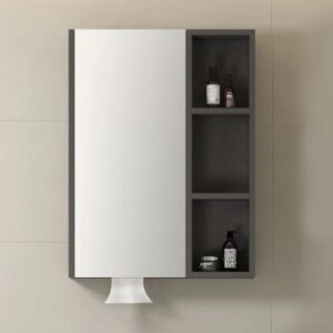 KQ-S3260A  不鏽鋼鏡櫃/寬60公分