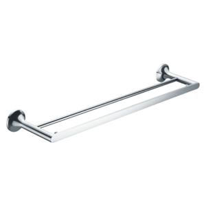 D-18008 不鏽鋼雙桿毛巾架/寬60公分