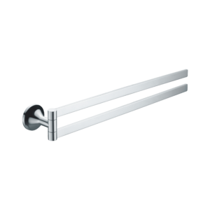 D-18012 不鏽鋼搖桿毛巾架/寬42