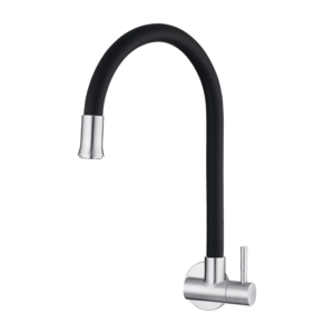 D-394 304不銹鋼壁式自由栓可繞式出水管/單出水