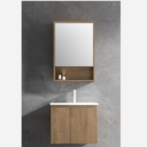 KQ-P0260/9860 瓷盆發泡板浴櫃組/寬60CM