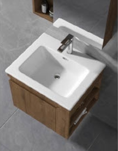 KQ-P0262/9860 瓷盆發泡板浴櫃組/寬60CM/右開放:圖片 4