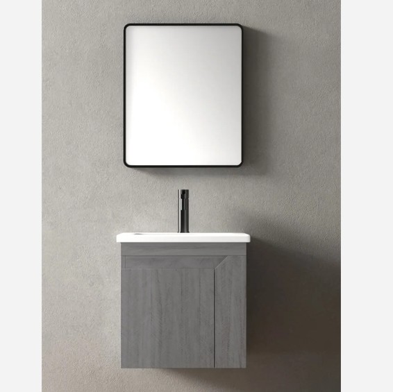 KQ-P0952/1150A 瓷盆發泡板浴櫃組/寬50CM/右開放