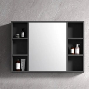 KQ-S3510A 不鏽鋼鏡櫃/寬100公分