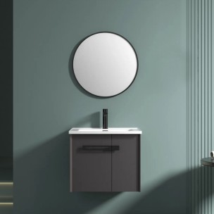 KQ-S3760 瓷盆不鏽鋼浴櫃組/寬60CM