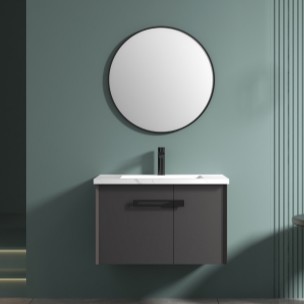 KQ-S3780 瓷盆不鏽鋼浴櫃組/寬80CM