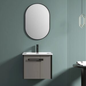 KQ-S3860 瓷盆不鏽鋼浴櫃組/寬60CM