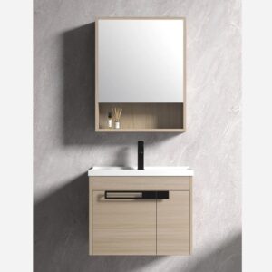 KQ-P6047/6047 瓷盆發泡板浴櫃組/寬60CM