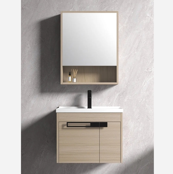 KQ-P6047/6047 瓷盆發泡板浴櫃組/寬60CM