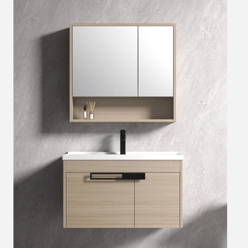 KQ-P8047/8047 瓷盆發泡板浴櫃組/寬80CM