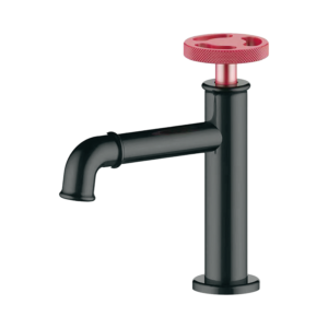 D-1201MBR 工業風面盆龍頭/單出水/消光黑