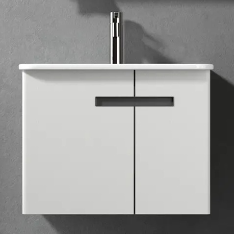 KQ-P6046/9460 瓷盆發泡板浴櫃組/寬60CM/附面紙孔:圖片 3