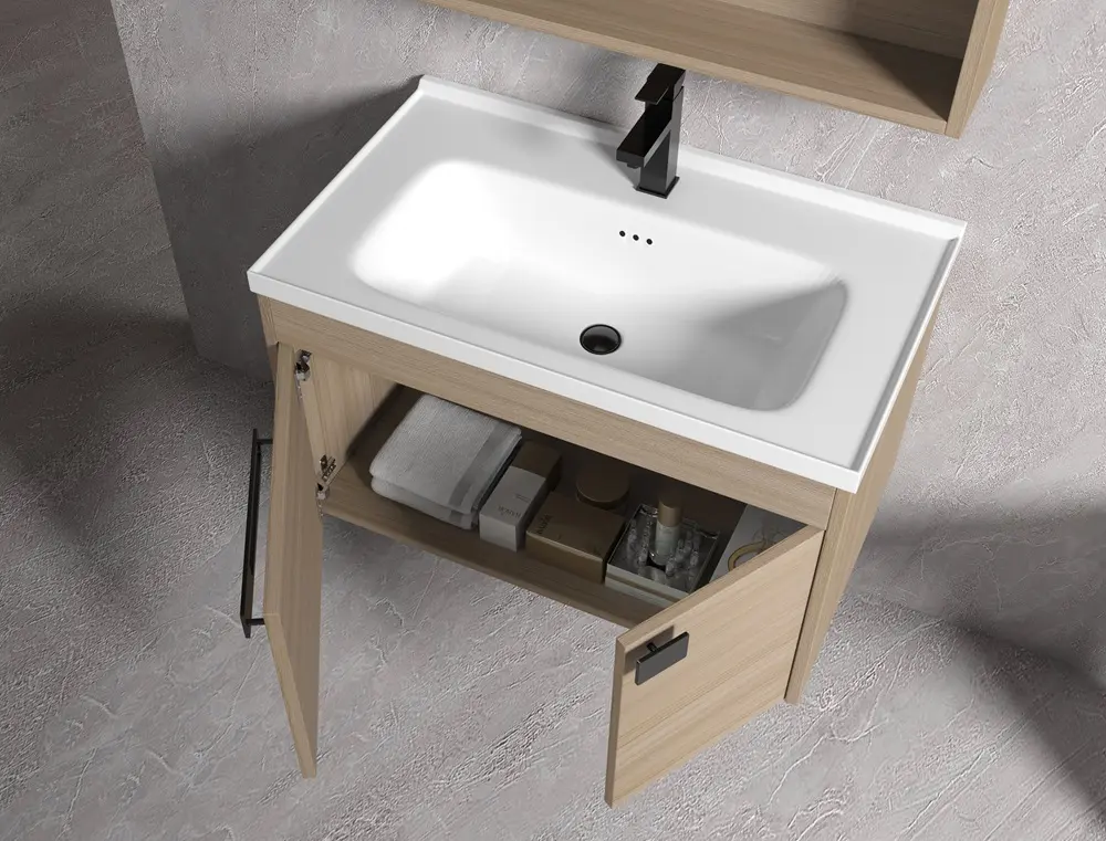 KQ-P7047/7047 瓷盆發泡板浴櫃組/寬70CM:圖片 4